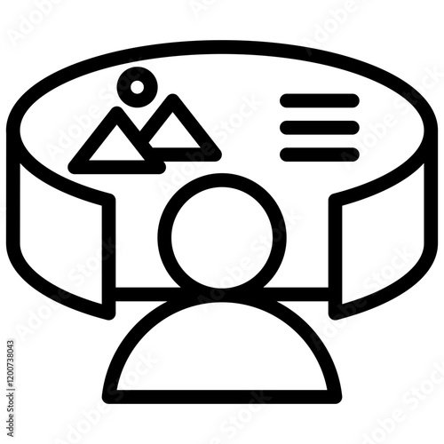 Immersion Outline Icon