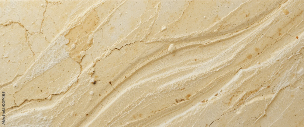 Obraz premium Creamy textured surface resembling smooth dessert or spread.