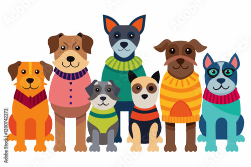 Cute Puppy Vector Art for Pet Lovers and Designers