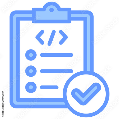 Compliance Blue Icon