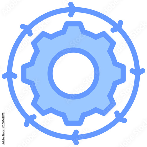 Agile Blue Icon