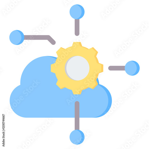 Cloud Flat Icon