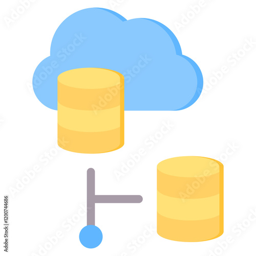 Virtualization Flat Icon
