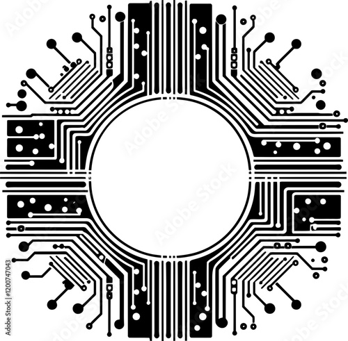 circuit board frame pattern