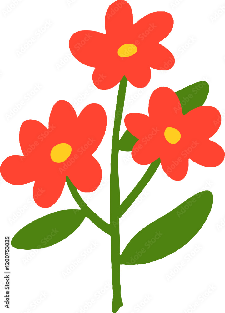 Spring Flower Builder Organic Vector Kit Spring Flower Builder Organic Vector Kit