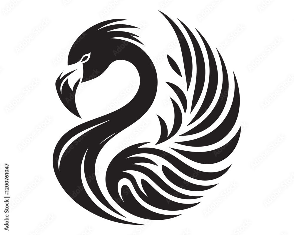 Obraz premium Flamingo 10.eps