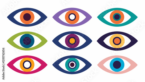 Eye Vectors for Modern Visual Projects