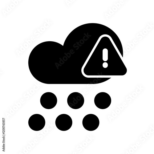 Hail icon design template