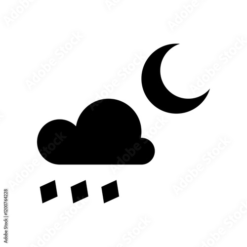 Hail icon design template