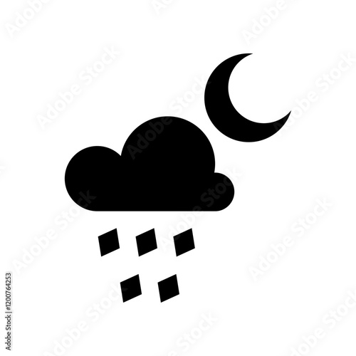 Hail icon design template