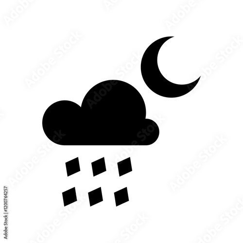 Hail icon design template