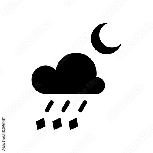 Hail icon design template
