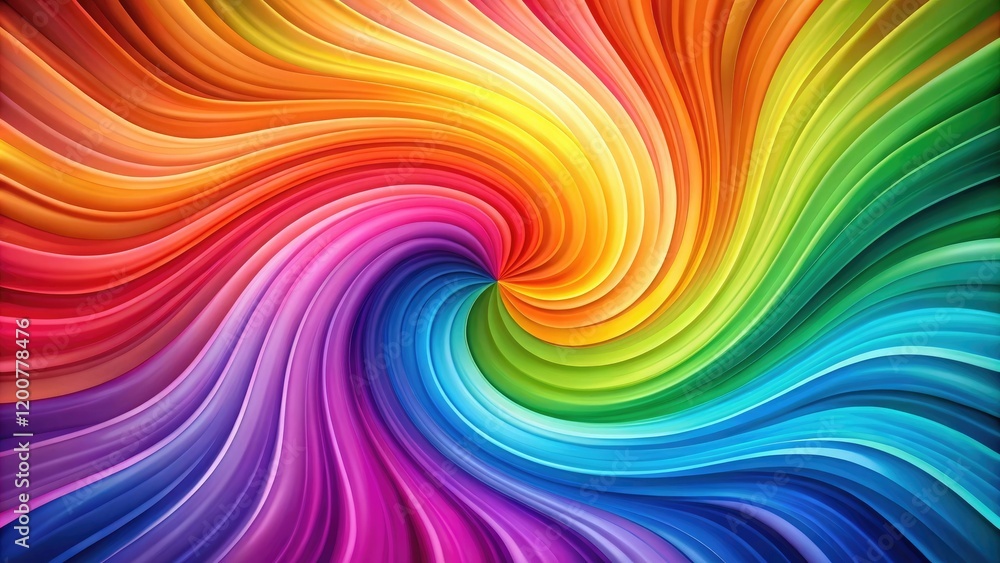 A stylized rainbow pattern featuring bold bright and pastel colors intertwined with swirling shapes and organic forms, colorful design, rainbow wallpaper A stylized rainbow pattern featuring bold bright and pastel colors intertwined with swirling shapes and organic forms, colorful design, rainbow wallpaper