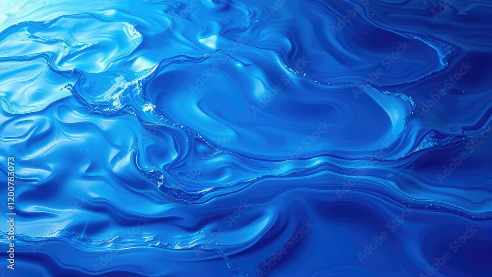 abstract representation of the movement of water with swirling blue lines and waves, oceanic elements, abstract art abstract representation of the movement of water with swirling blue lines and waves, oceanic elements, abstract art