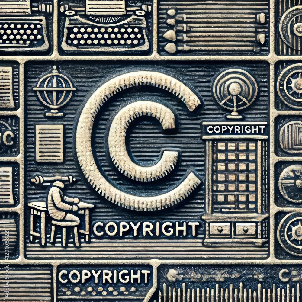 Obraz premium Telegraph Office A telegraph office with messages being sent and