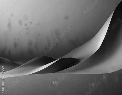 Abstract grayscale background with subtle gradient, blandness, background, gradient photo