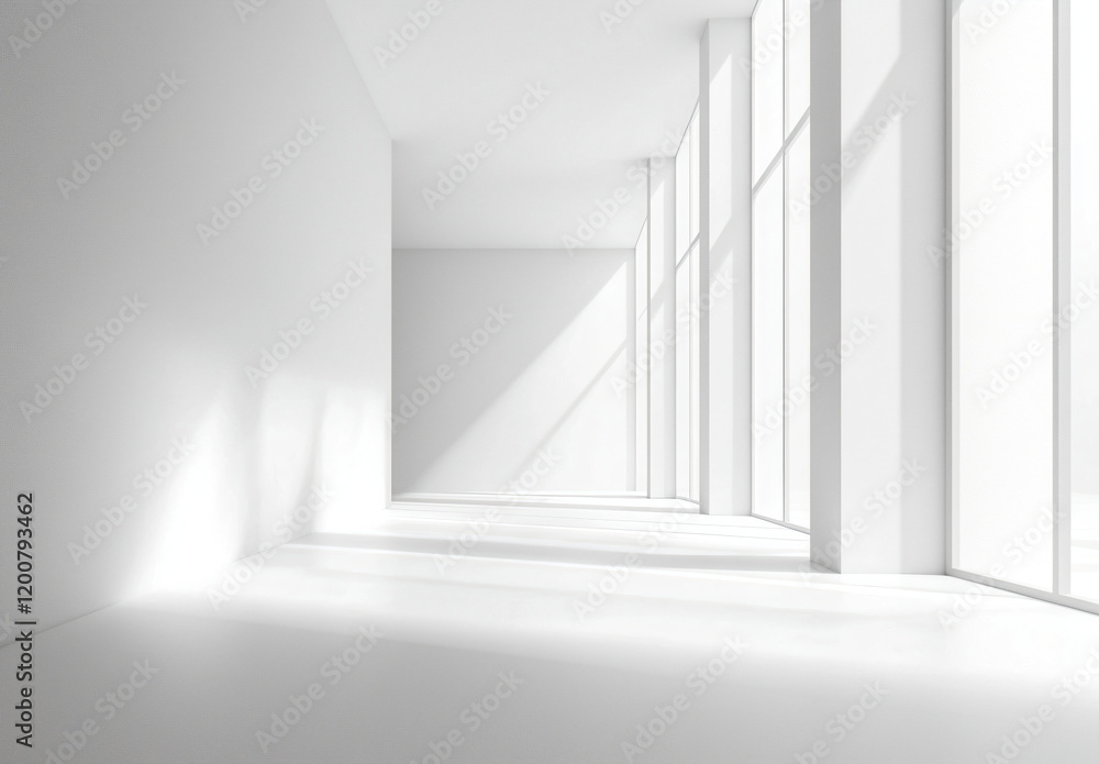 Obraz premium White Room Sunlight