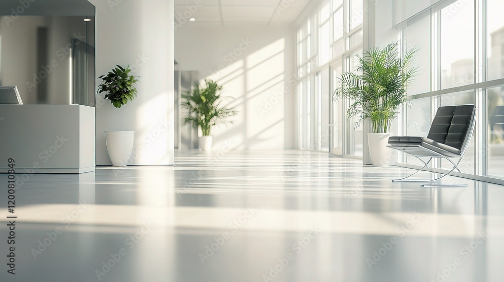 Fototapeta premium Modern Interior Design of a Clinical Doctor's Office Space