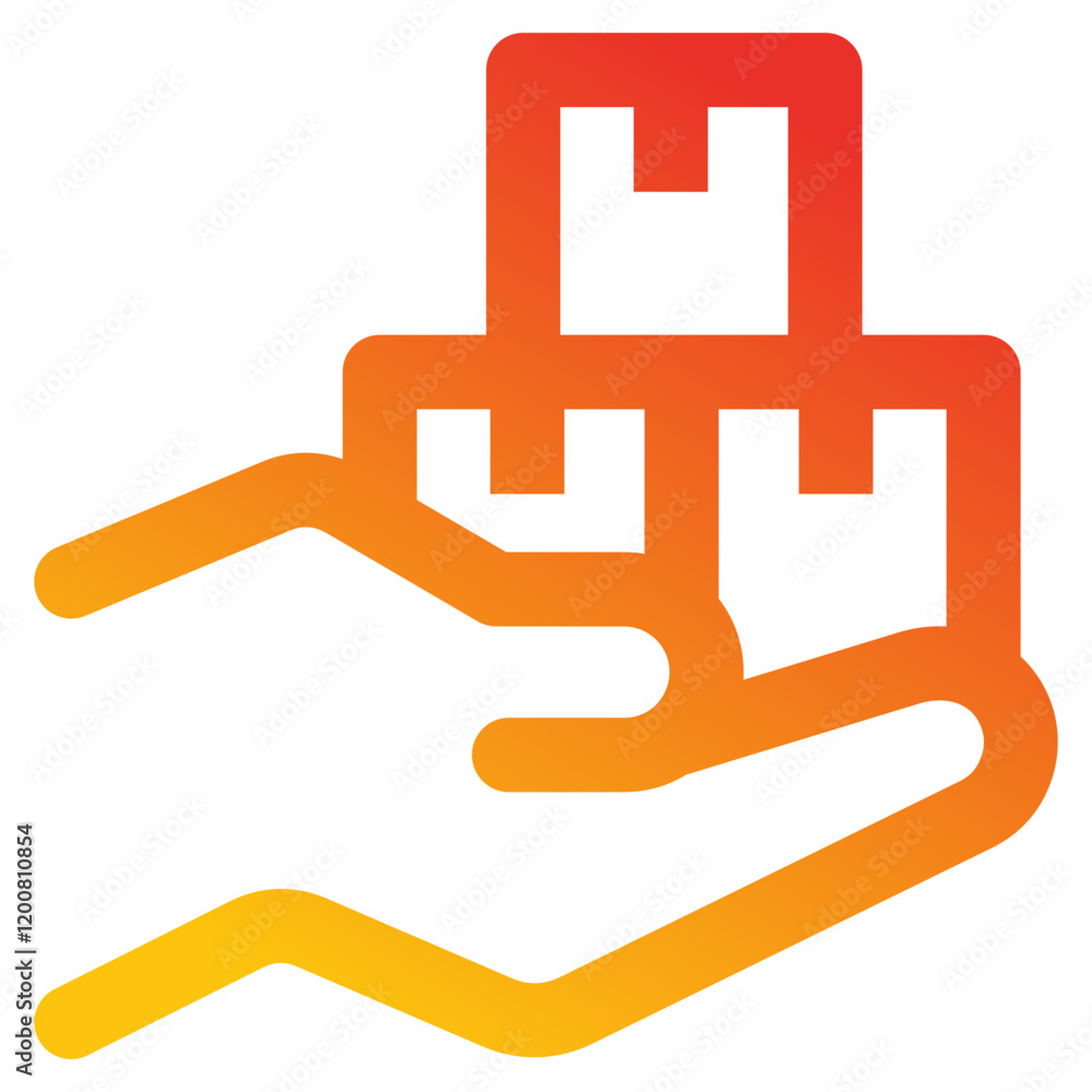 Fototapeta premium Supply Icon 