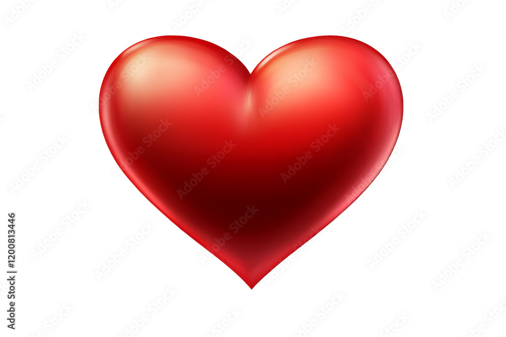 Red heart isolated on transparent background Red heart isolated on transparent background