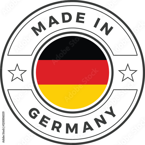 Free Download Made in Germany Icon Vector Stamp Illustration - GFXLoad
