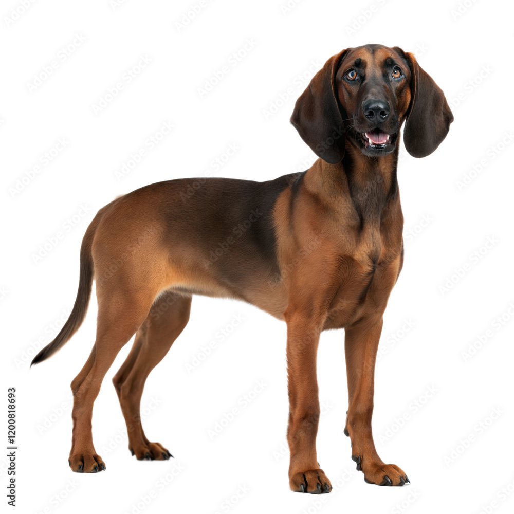 Bavarian Mountain Hound AI Generated Image Bavarian Mountain Hound AI Generated Image