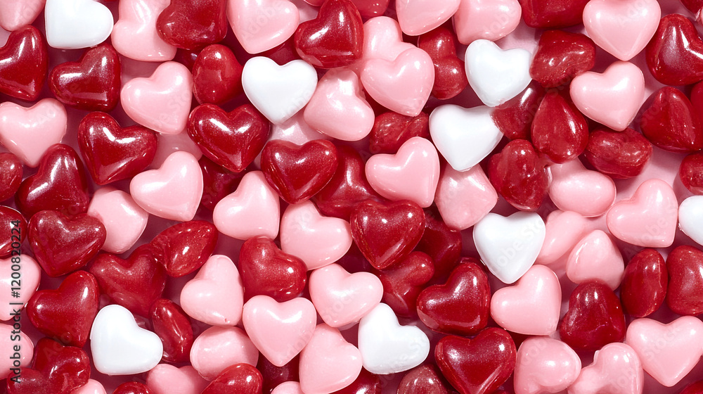Heart shaped pebbles on soft pink background lovely creative valentines day design Heart shaped pebbles on soft pink background lovely creative valentines day design