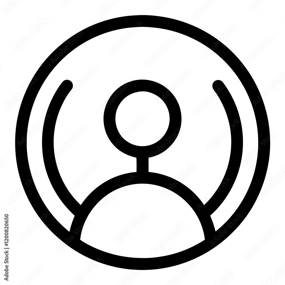 A person is being targeted by a camera. The camera is on a white background