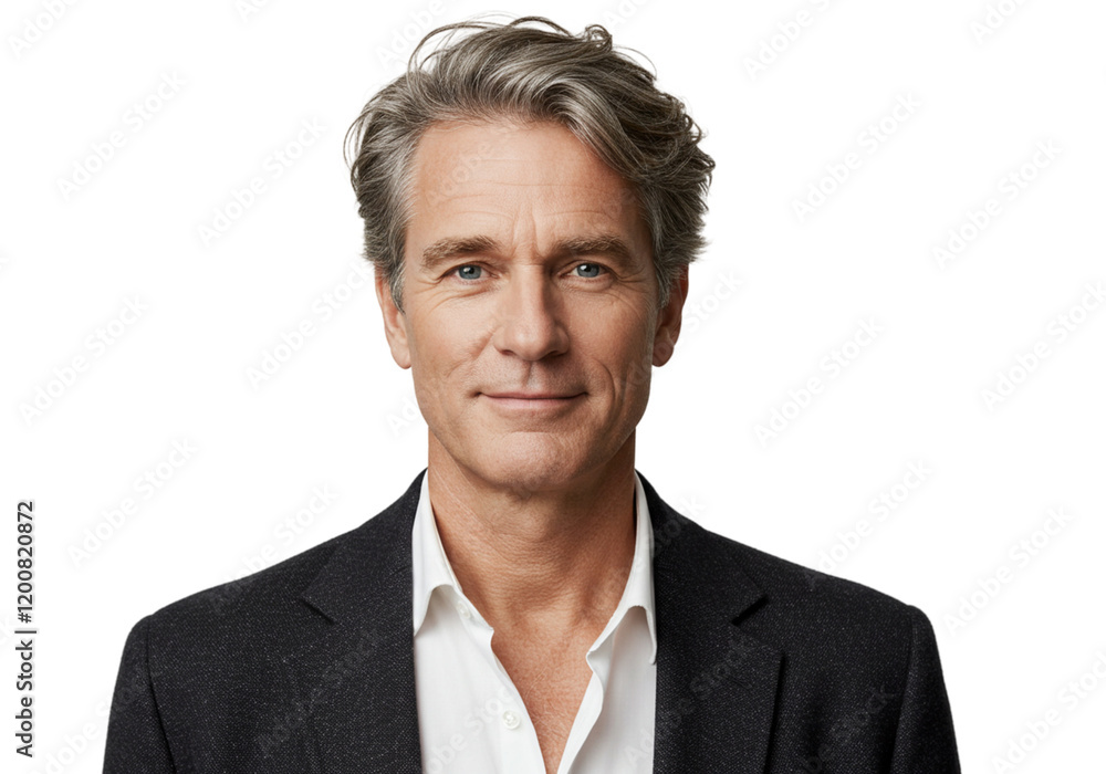 Portrait of a Confident Mature Man in a Stylish Suit Professional Businessman Executive Headshot Portrait of a Confident Mature Man in a Stylish Suit Professional Businessman Executive Headshot