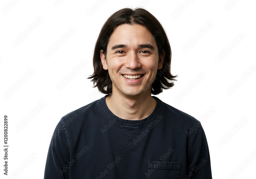 Happy Smiling Man Portrait Studio Shot Black Background Young Adult Male Model Guy Face Human Image Happy Smiling Man Portrait Studio Shot Black Background Young Adult Male Model Guy Face Human Image