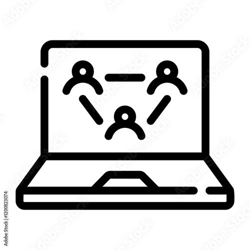 teamwork Line Icon