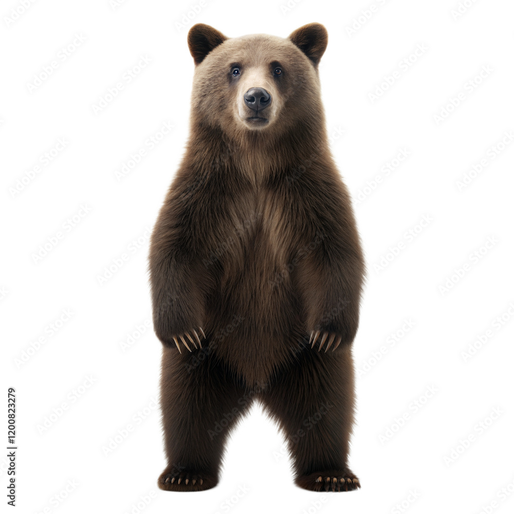 Obraz premium Bear AI Generated Image