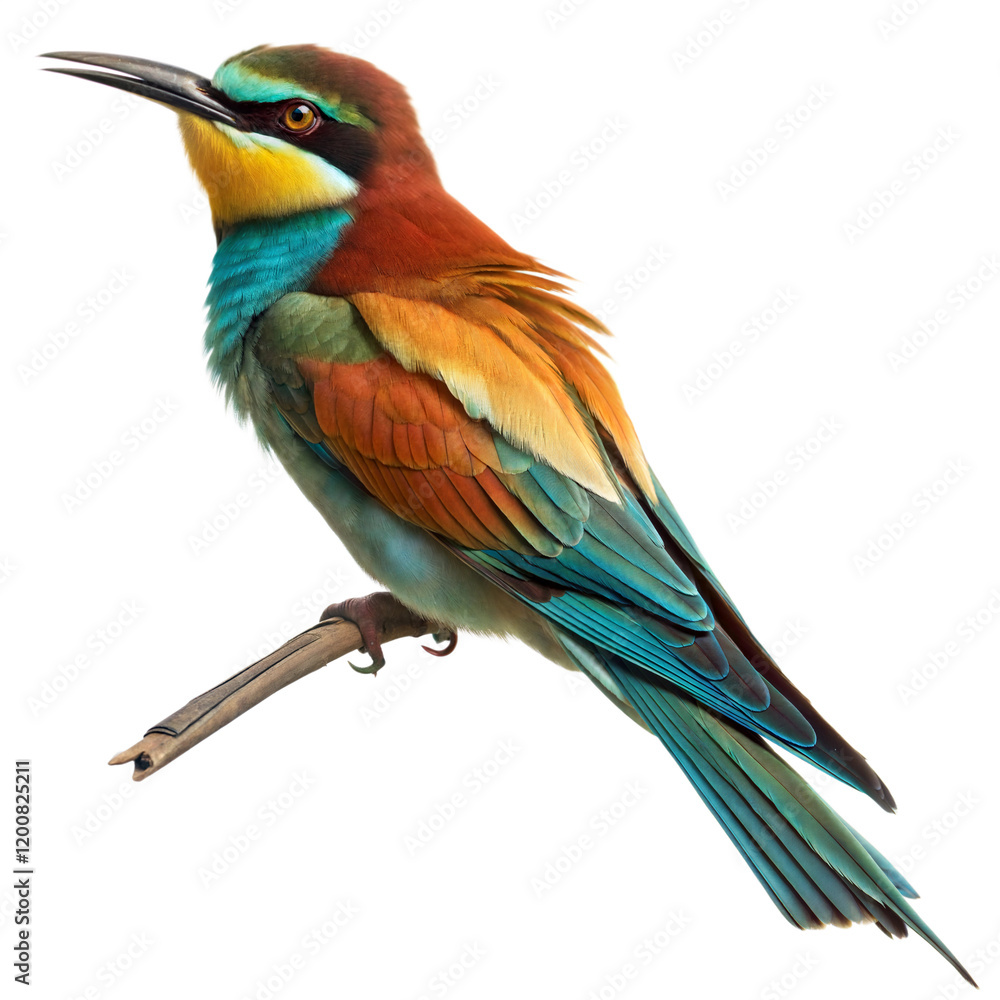 Naklejka premium Bee Eater AI Generated Image