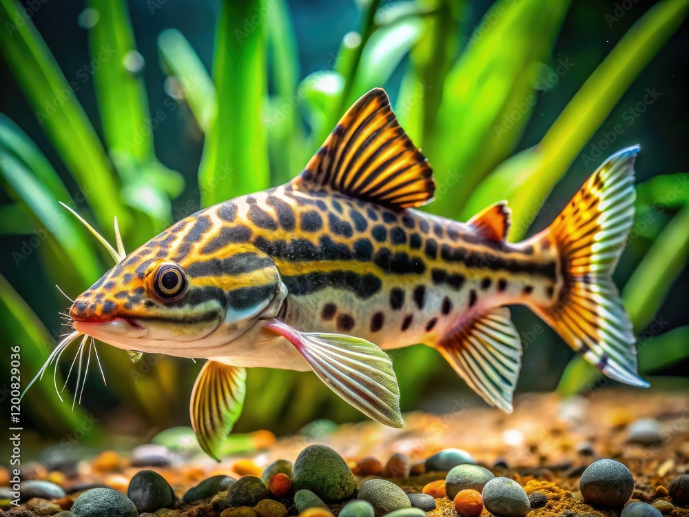 Stunning underwater photos capture Chiang Mai Aquarium's majestic tiger shovelnose catfish, a Siamese species. Stunning underwater photos capture Chiang Mai Aquarium's majestic tiger shovelnose catfish, a Siamese species.