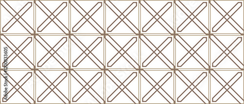 Geometric Rhombus Tile Pattern: Seamless Background Design