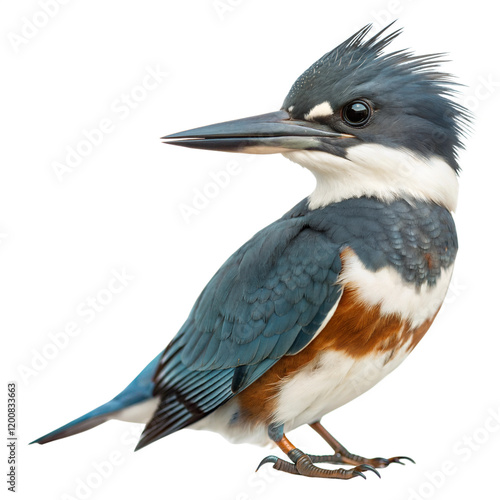 Belted Kingfisher AI Generated Image
