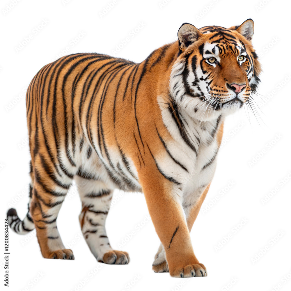 Fototapeta premium Bengal Tiger AI Generated Image