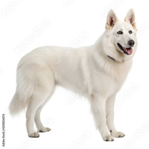 Berger Blanc Suisse AI Generated Image photo