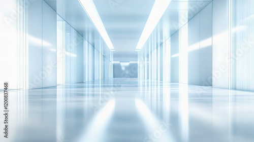 Wallpaper Mural Bright and Modern Open Plan Office Interior with Sleek Design Torontodigital.ca