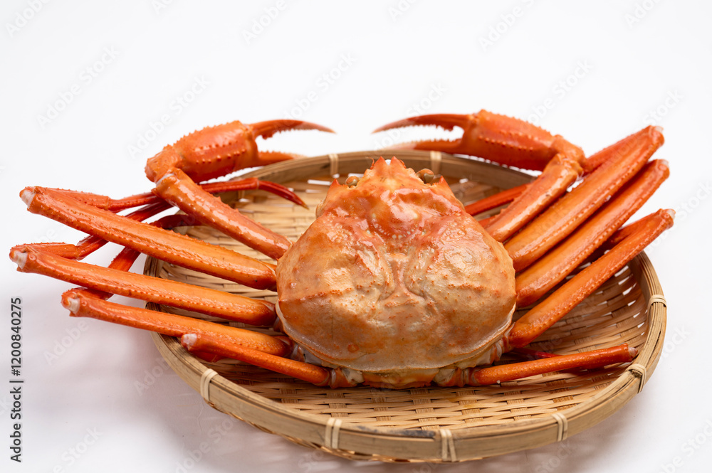 紅ズワイガニ　冬の味覚