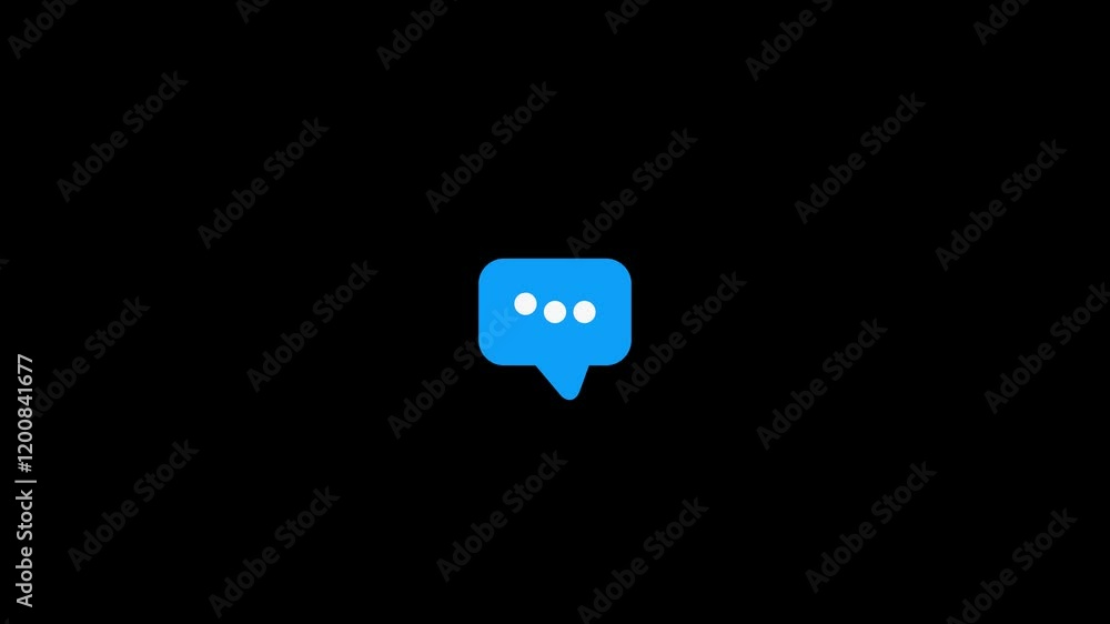 Chat icon, chat sign vector for web site Computer and mobile app. Message bubble. Recieve message. Chat icon, chat sign vector for web site Computer and mobile app. Message bubble. Recieve message.