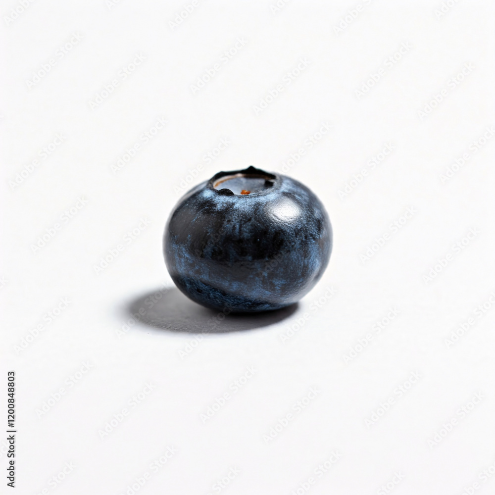 Blueberry on a white background. Close-up. Studio photography. Blueberry on a white background. Close-up. Studio photography.