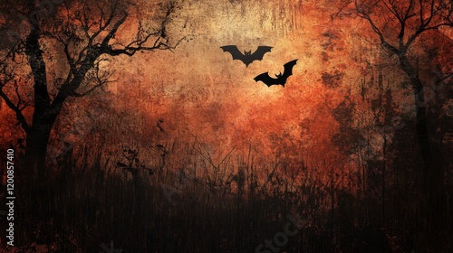 Grunge halloween background with eerie fog, dark textures, and spooky atmosphere for spooky season designs, party invitations, and halloween-themed events.


 photo