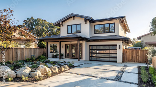 Wallpaper Mural Elegant Japanese Inspired Home with Modern Architecture and Landscape Torontodigital.ca