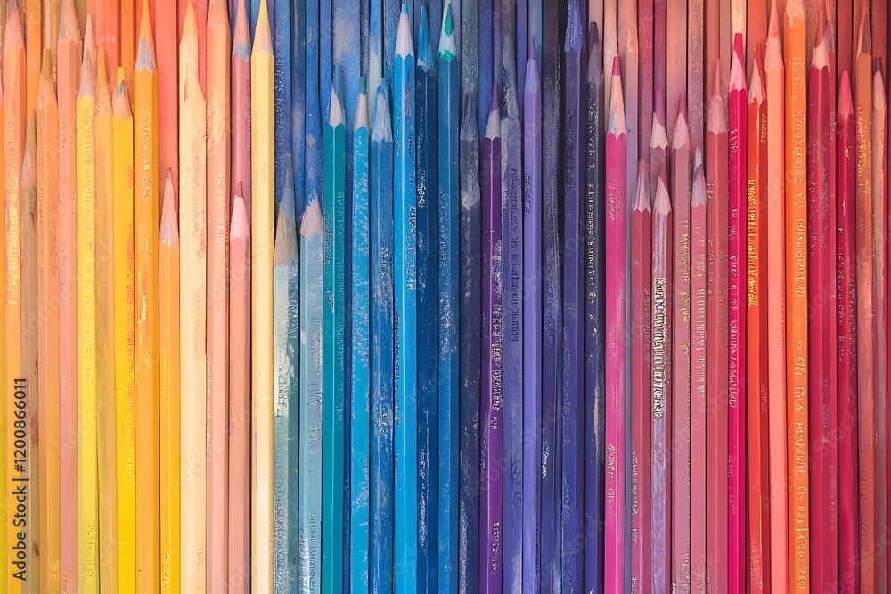 abstract background of colorful pencils abstract background of colorful pencils