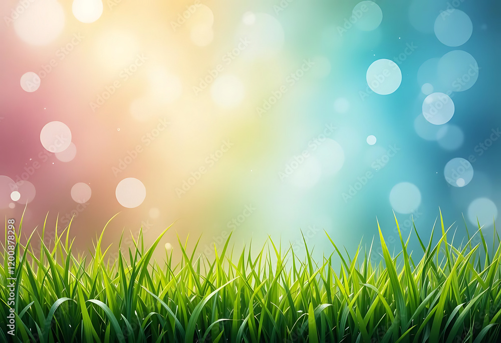 Obraz premium green grass background