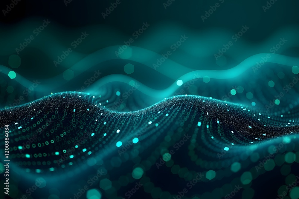 Naklejka premium Digital Abstract technology background Cyber abstract background