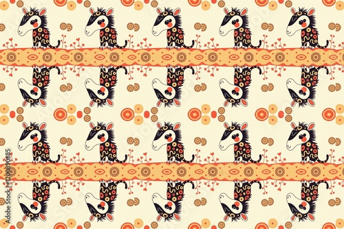 ikat pattern