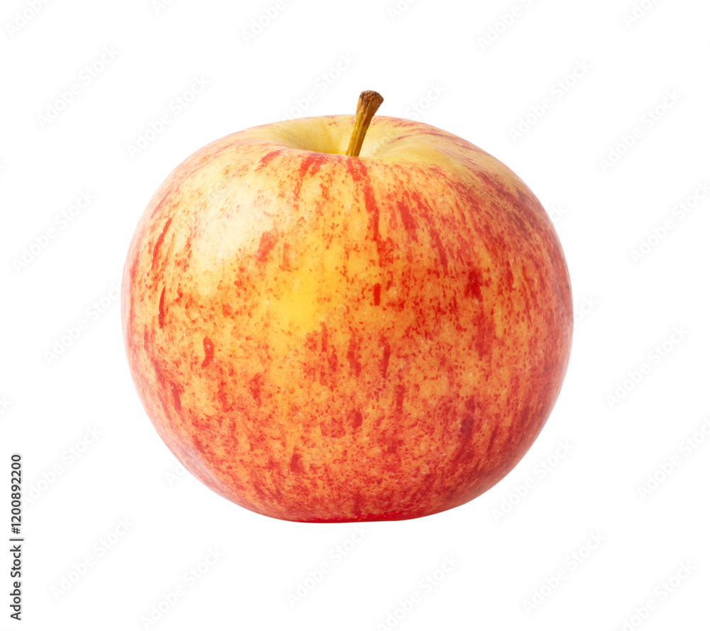 red Gala apple isolated on white red Gala apple isolated on white