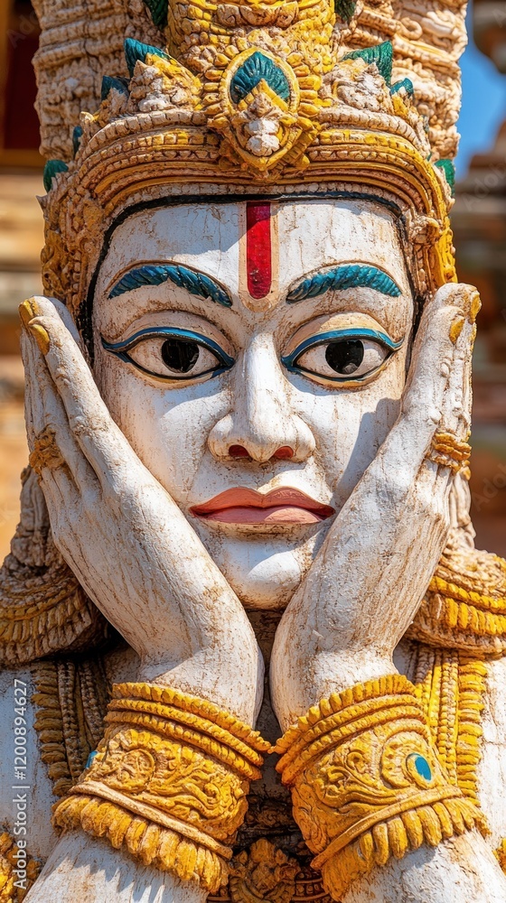 Fototapeta premium Exquisite Indian Sculpture Art Discover the Beauty of Exquisite Indian Sculpture Art and Its Cultural Significance